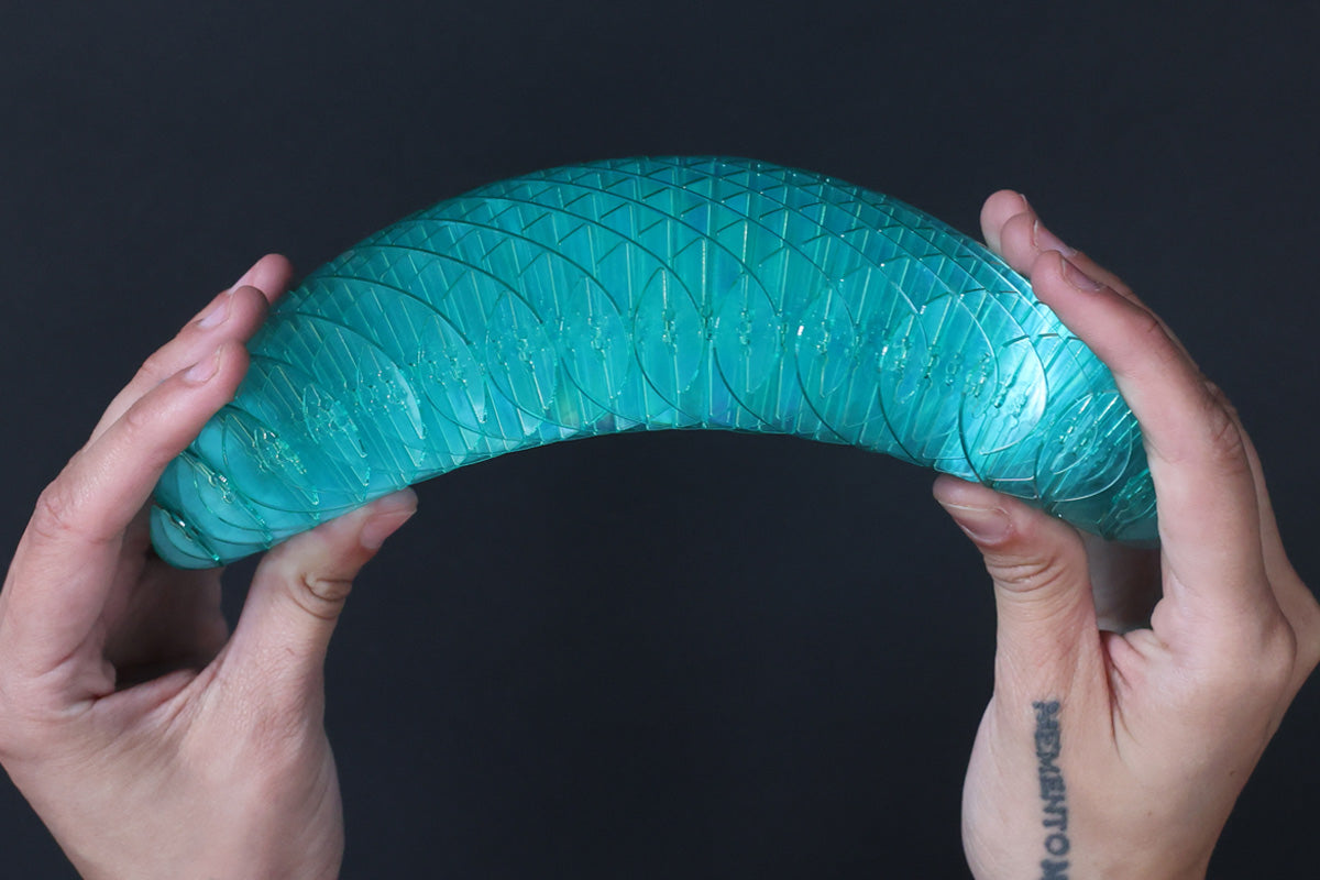 Morf Fidget Worm Blue Big