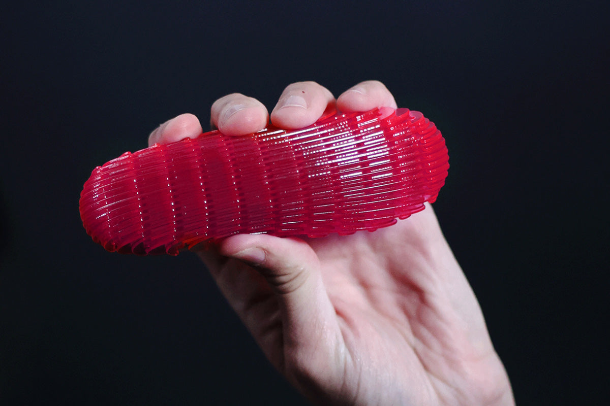 Morf Fidget Worm Pink Big