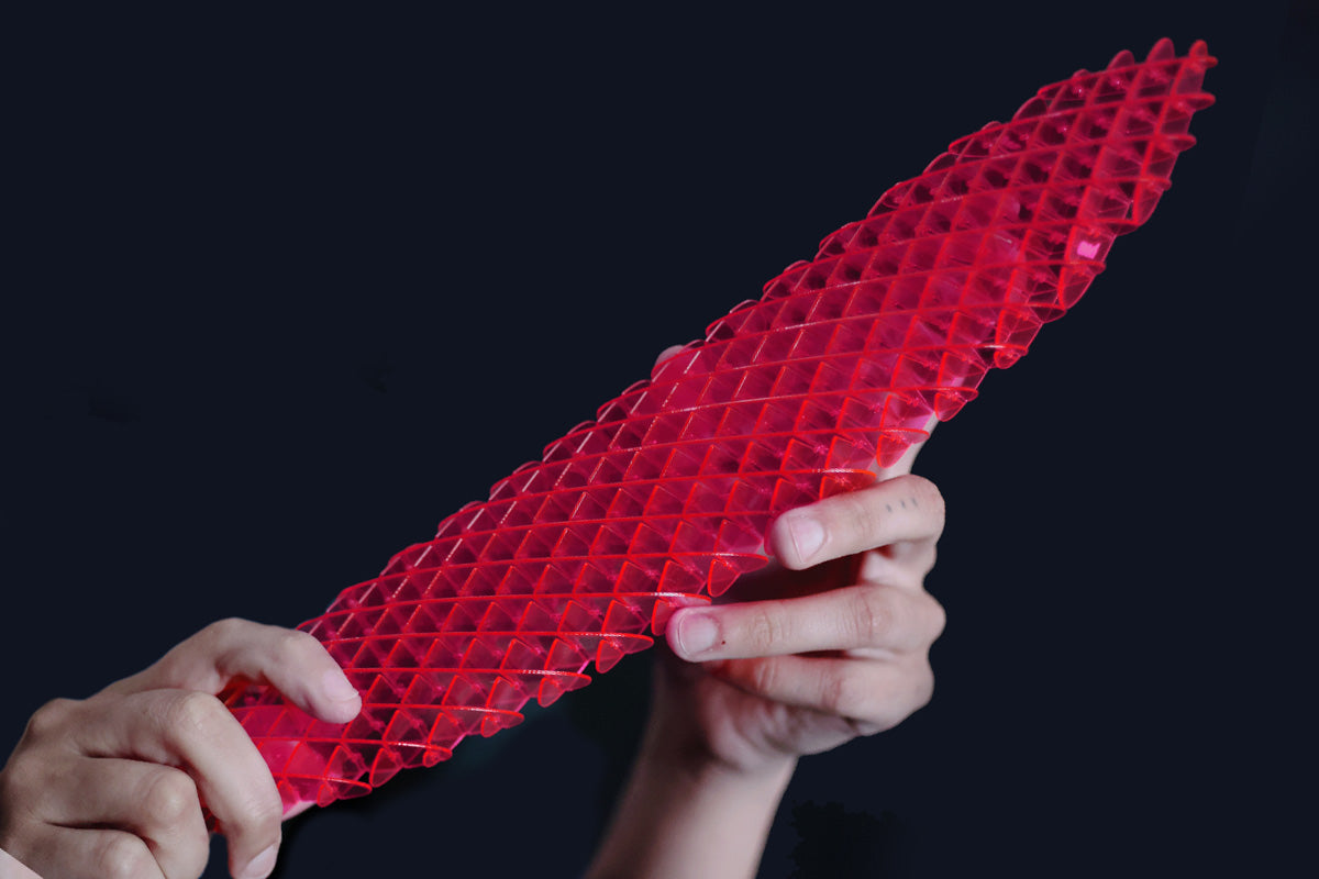 Morf Fidget Worm Pink Big